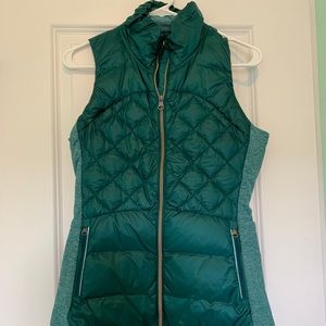 RARE Lululemon quilted down vest